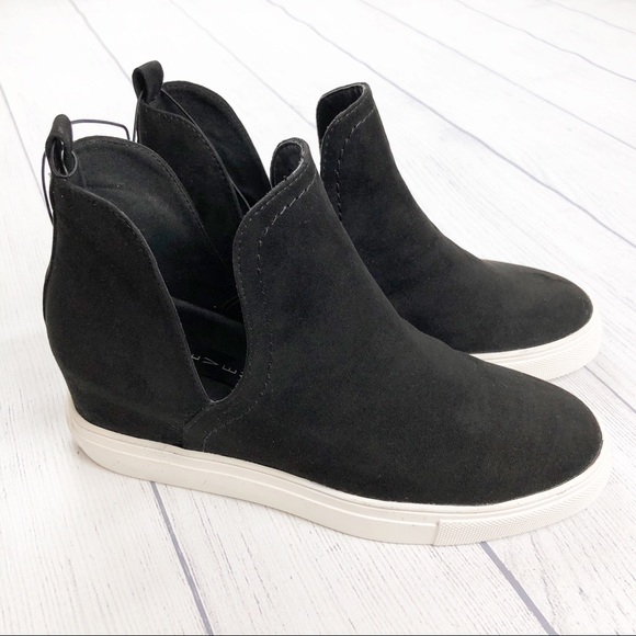 steven by steve madden wedge sneakers